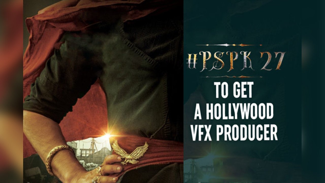 Hollywood's top-notch VFX producer pitched his work for Pawan's new film. #PSPK27